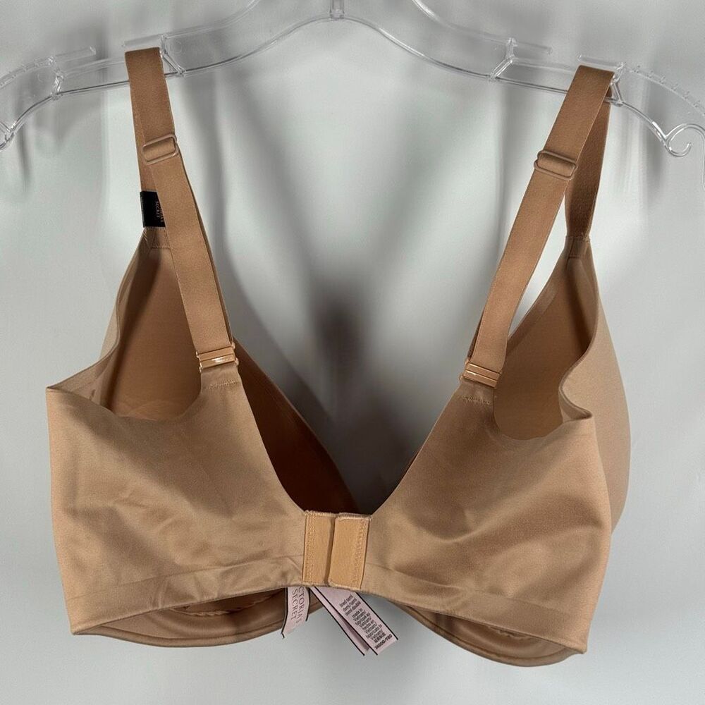 Victoria’s Secret lined semi Demi bra tan Size 36DDD NWT - Picture 6 of 8